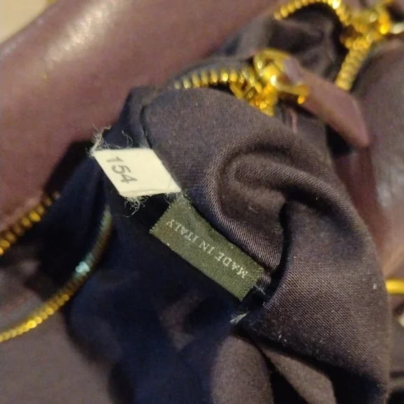 Miu Miu Purple Gold HardwareBowler Boston Two Way Sachel Shoulder Crossbody Bag - Picture 8 of 16